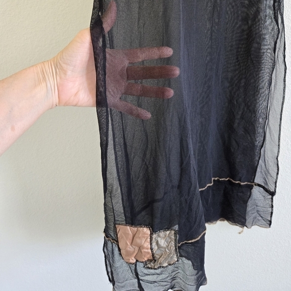 Double Jeu Paris 2 pieces Set Tunic Dress & Duster Long Sleeves Size Medium - Picture 15 of 16